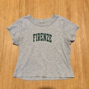 John Galt Firenze Crop Top